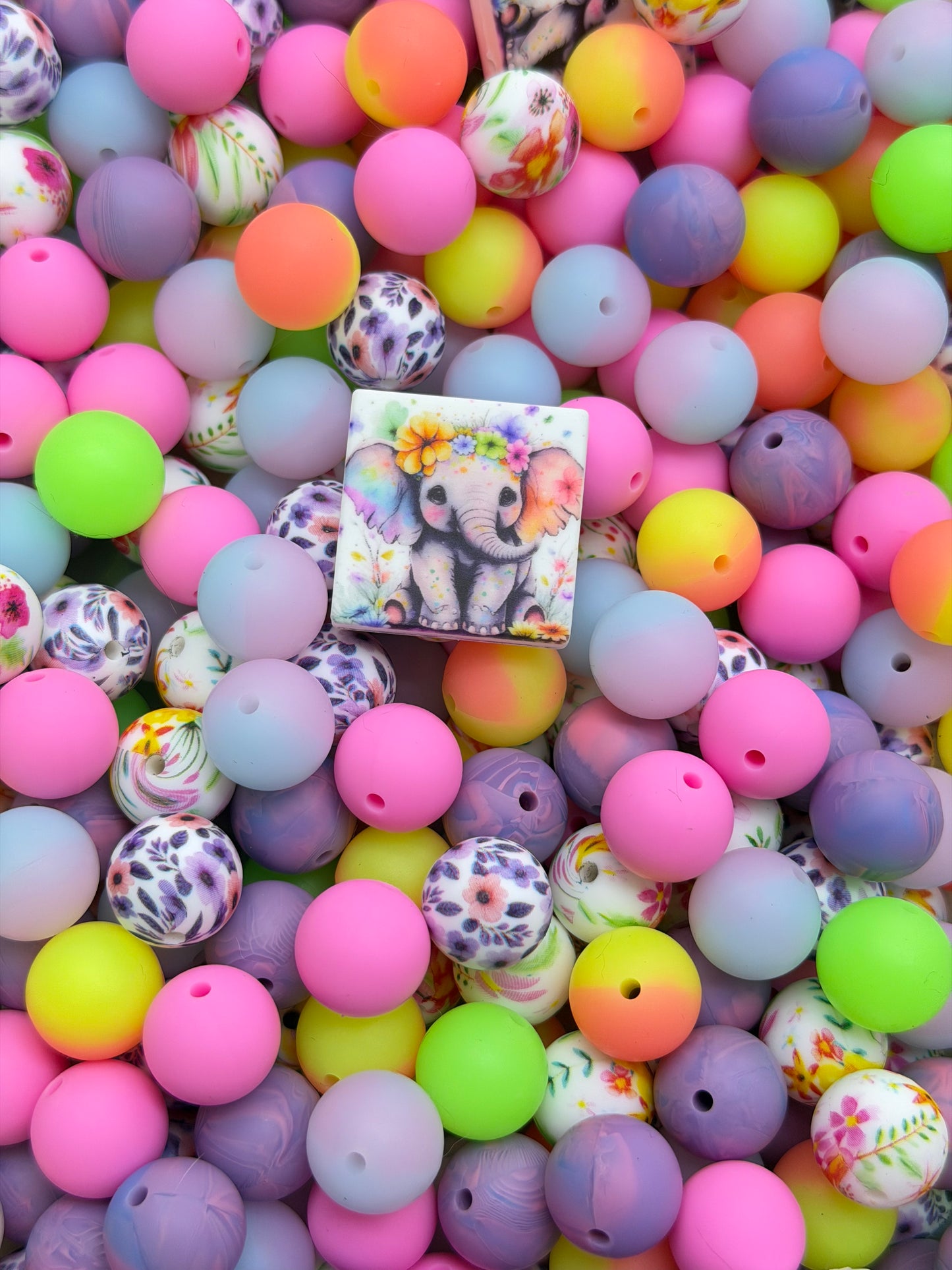 6.4 Silicone Mix beads