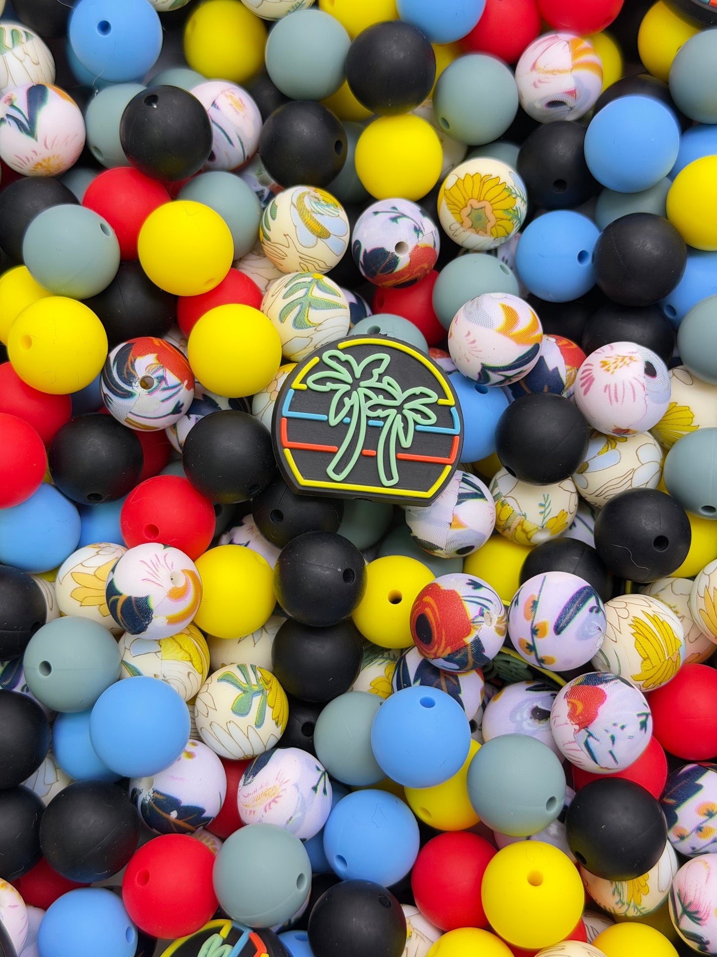 6.4 Silicone Mix beads