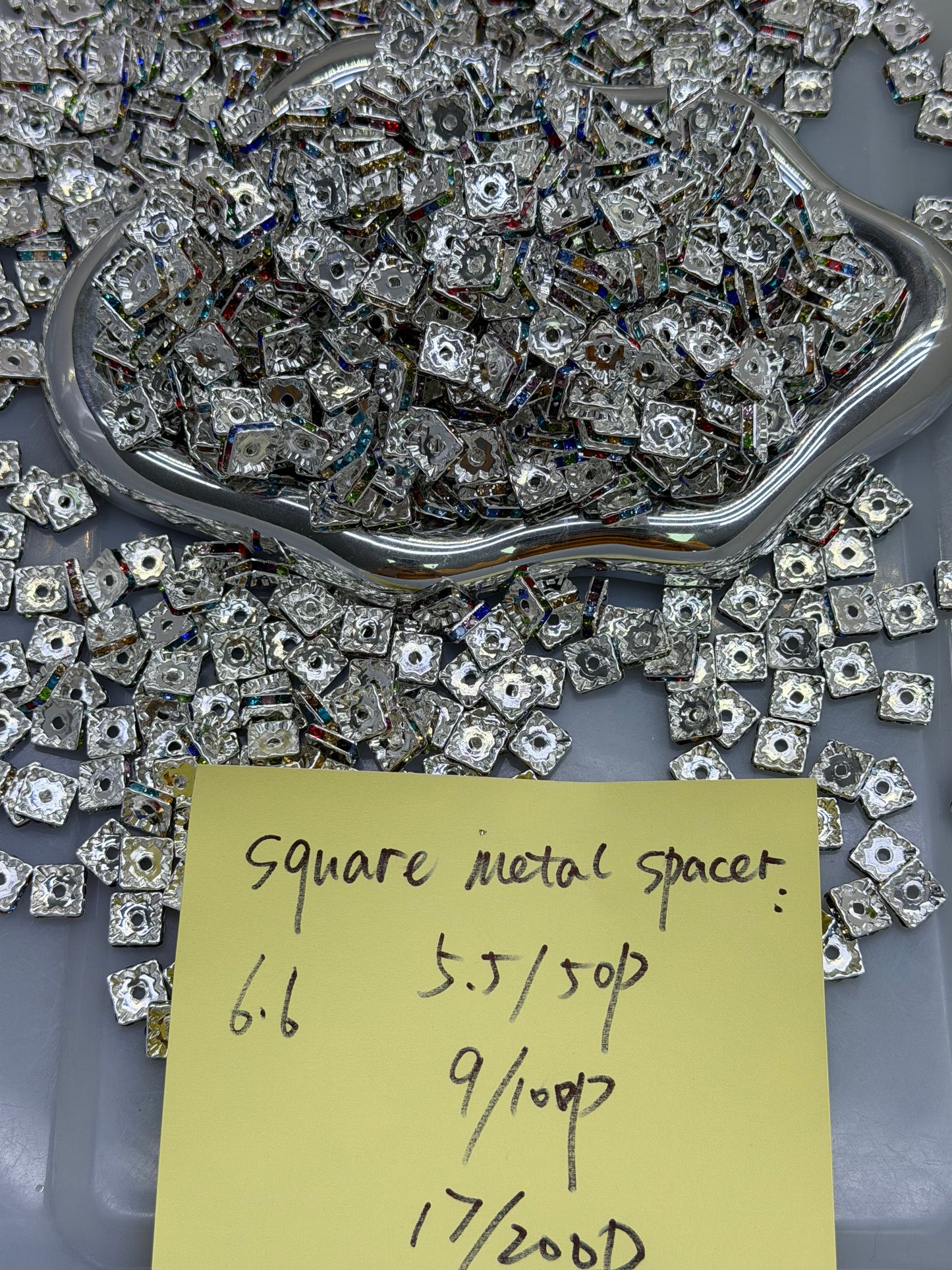 6.6 NEW-square metal spacer