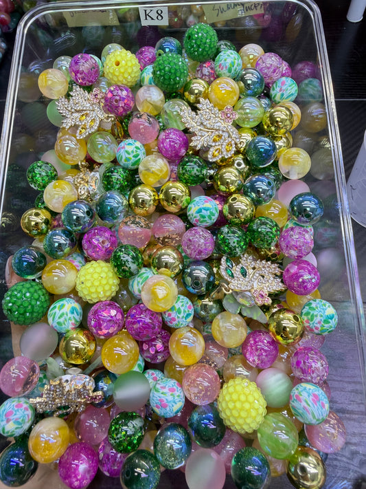 6.6 FANCY MIX BEADS:K8
