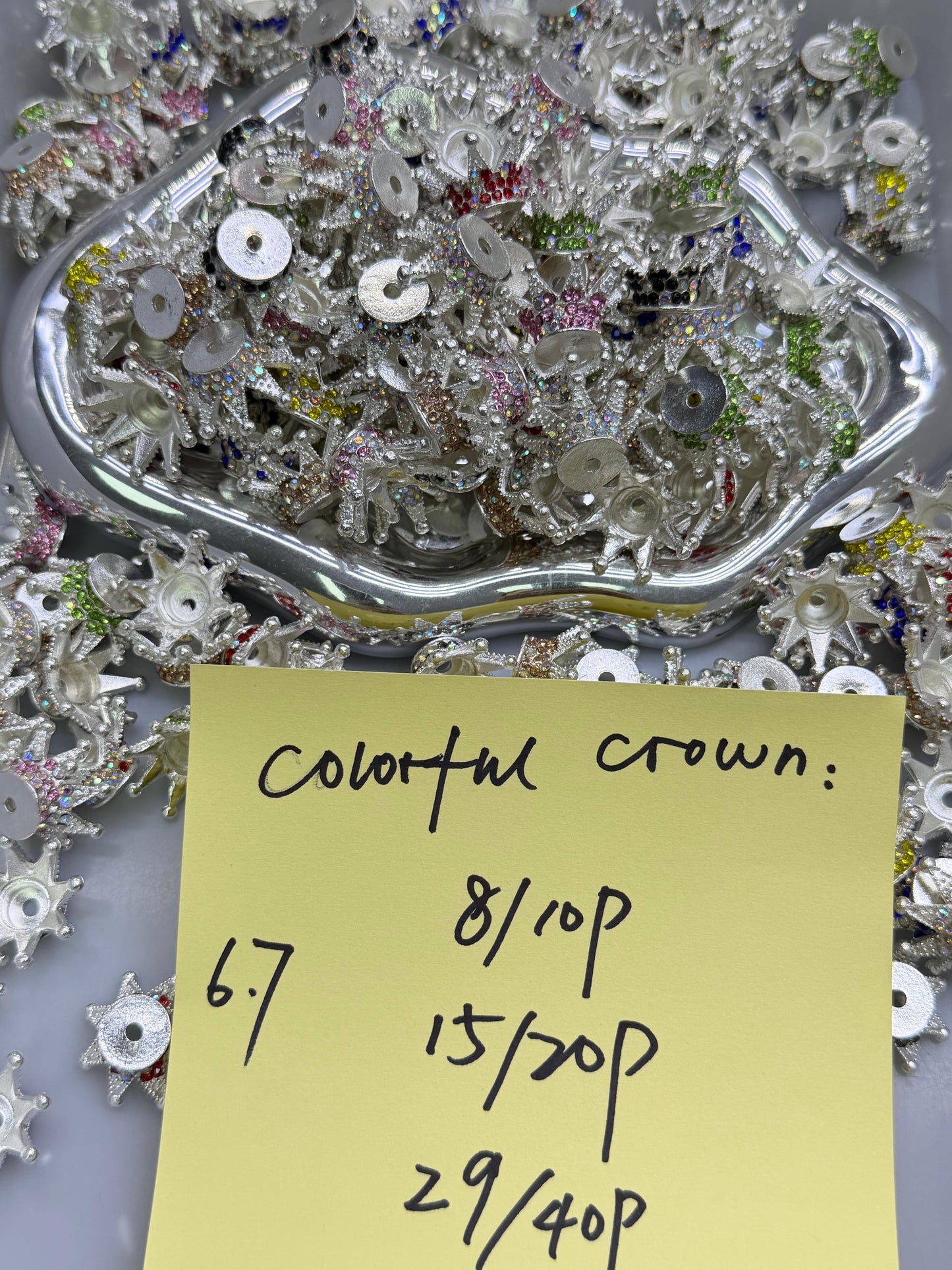 6.7 NEW-colorful crown
