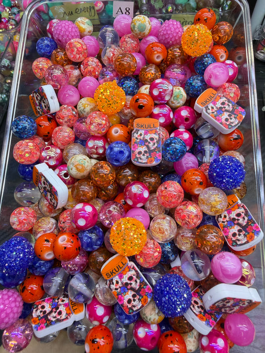 6.12 FOCAL MIX BEADS:A8（skully pop）
