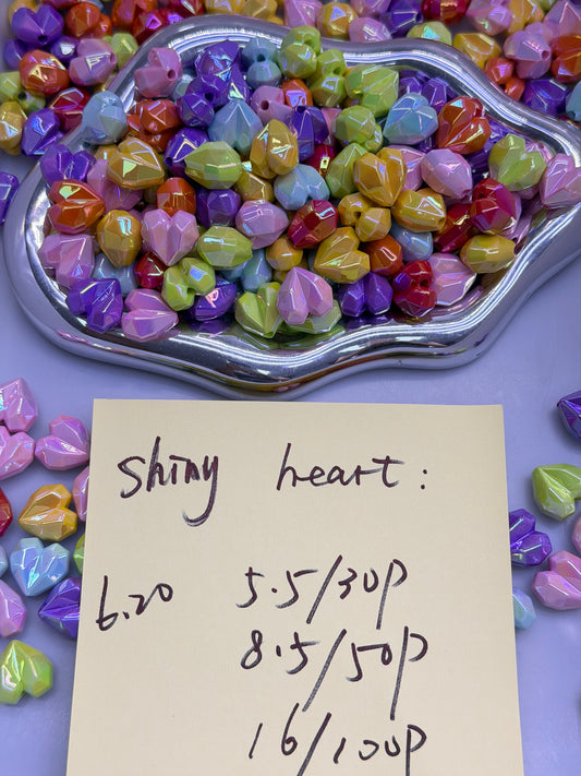 6.20 NEW-shiny heart