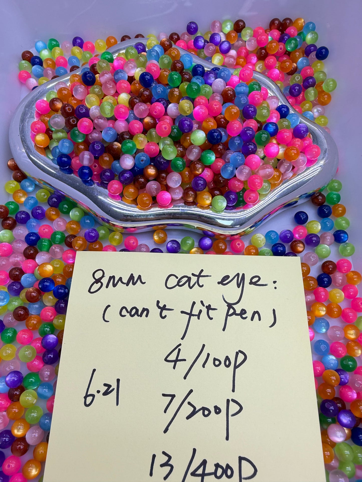 6.21 NEW-8mm cat eye