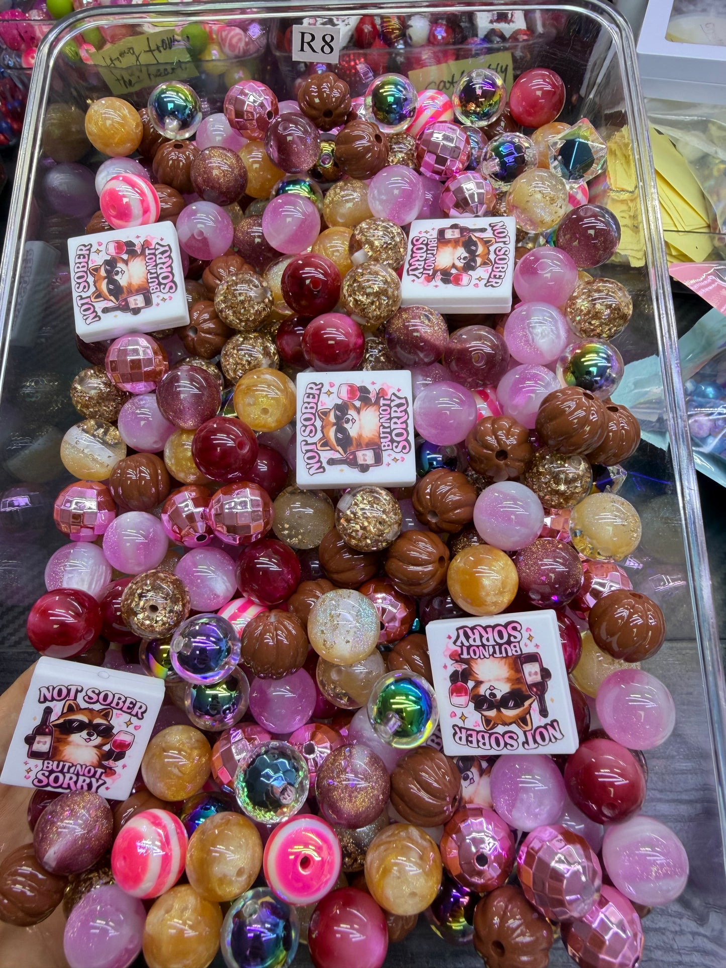 6.21 FOCAL MIX BEADS:R8(wine drunk)