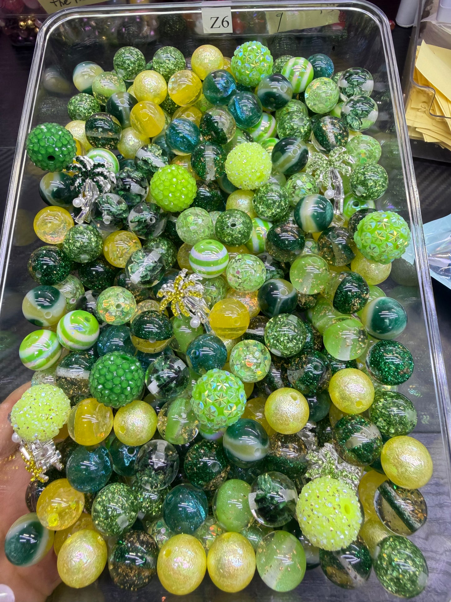 6.21 FANCY MIX BEADS:Z6（palm tree paradise）