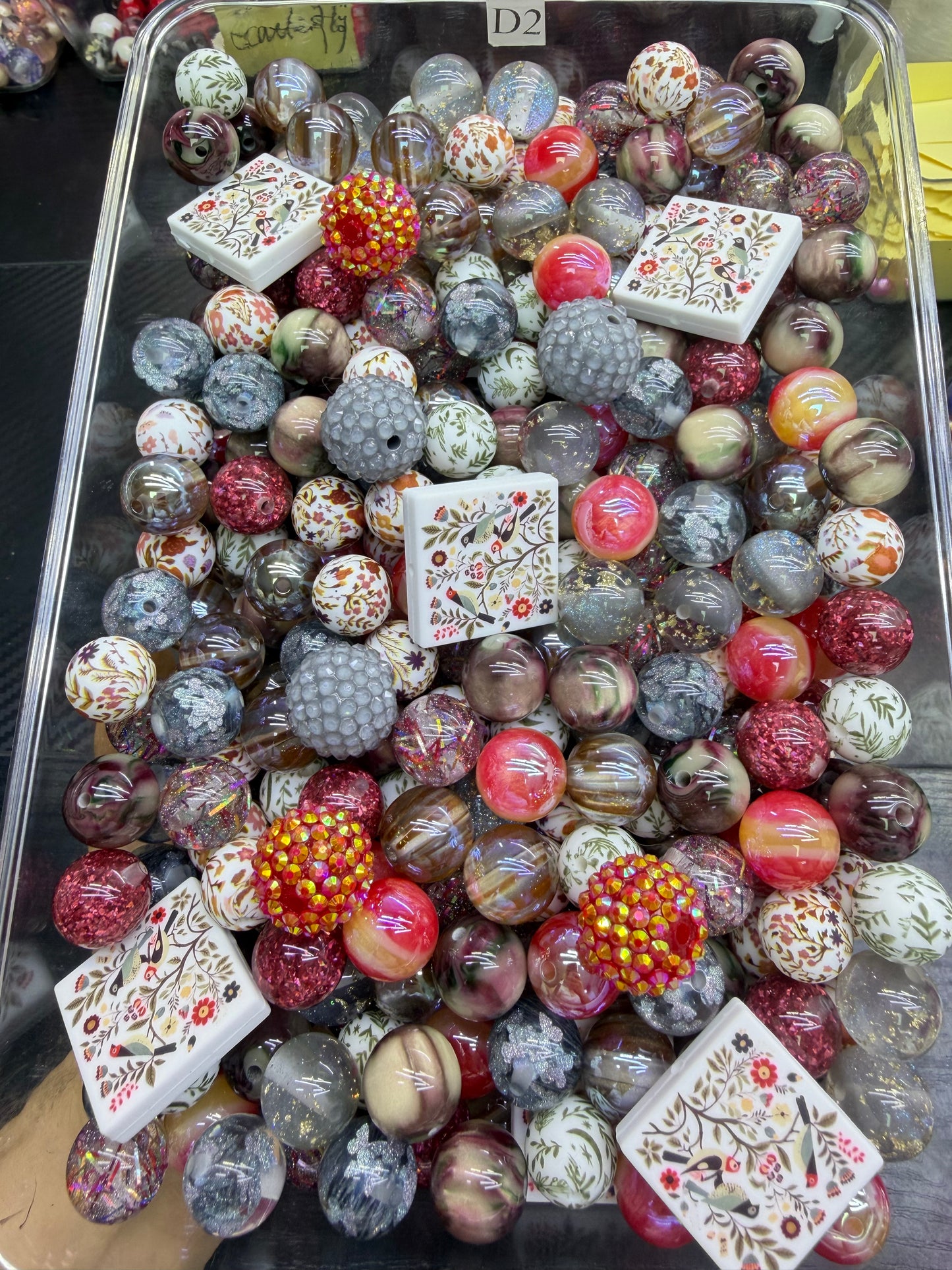 6.22 FOCAL MIX BEADS:D2(SLIVE flock)