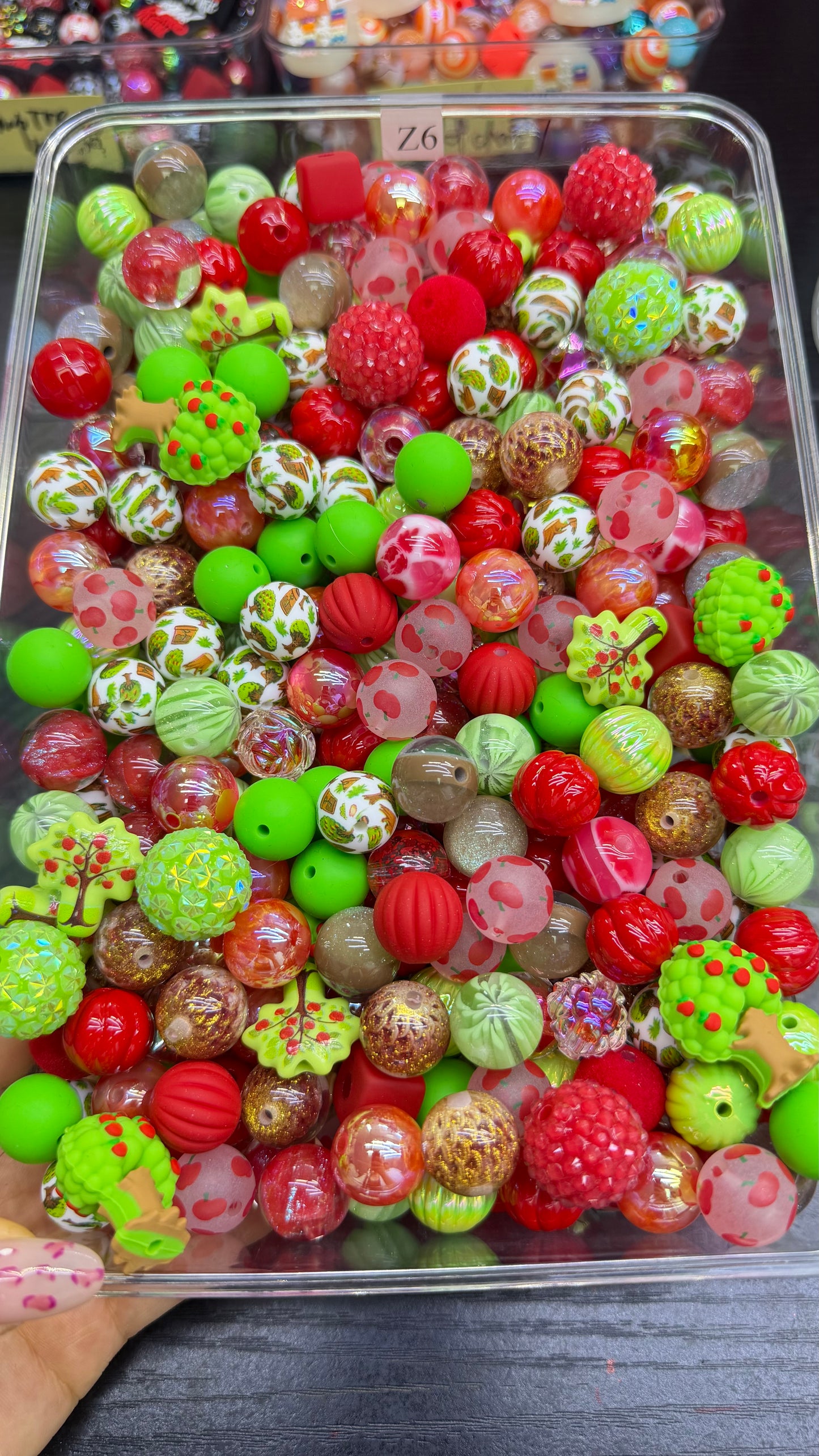 7.2 FOCAL MIX BEADS: Z6(apple blossom dreams)