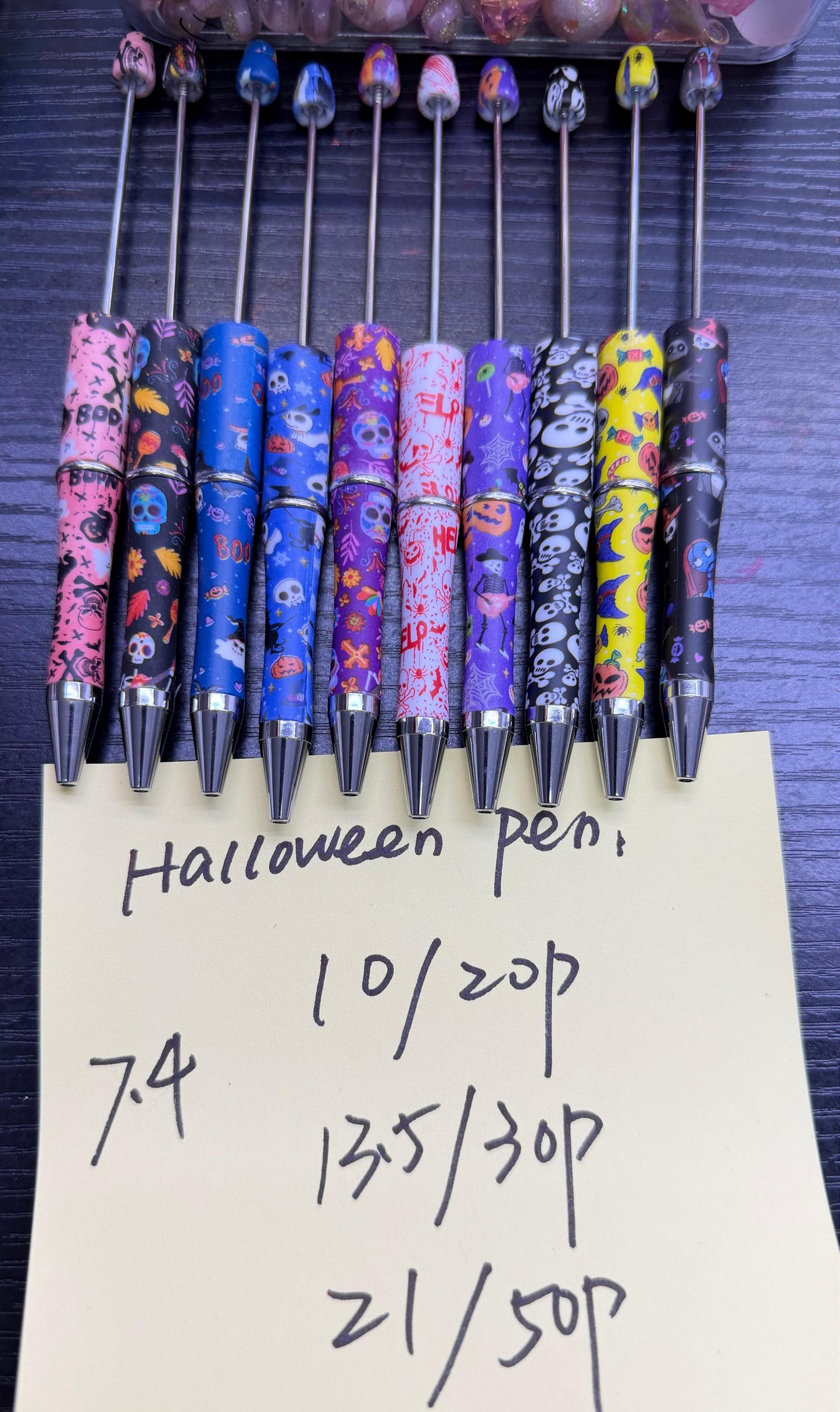 7.4 NEW-Halloween pen