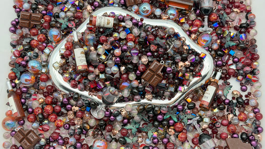7.5 PHONE CHAIN MIX BEADS: G