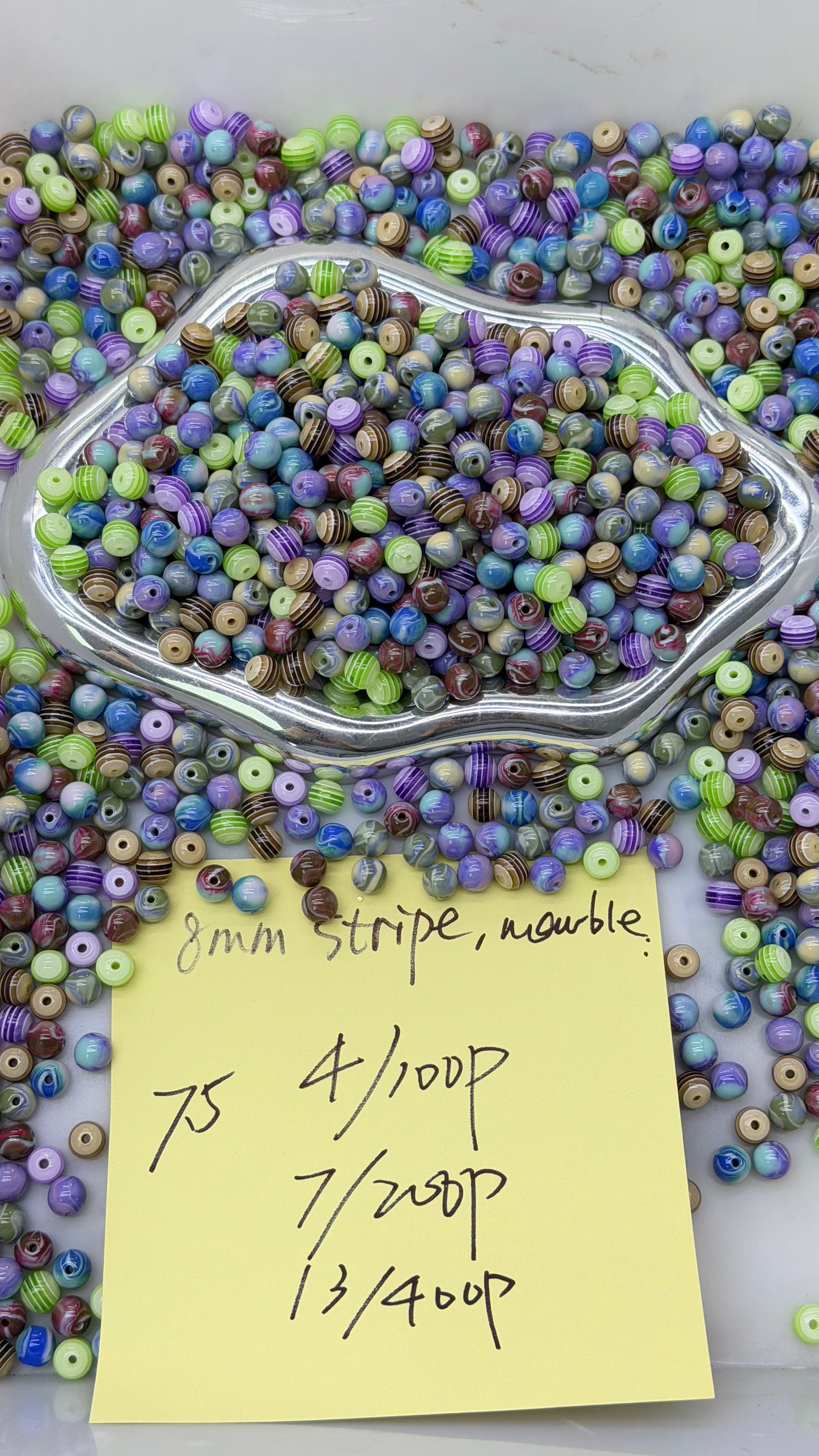 7.5 NEW-8mm stripe marble