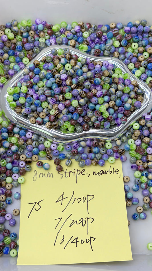 7.5 NEW-8mm stripe marble