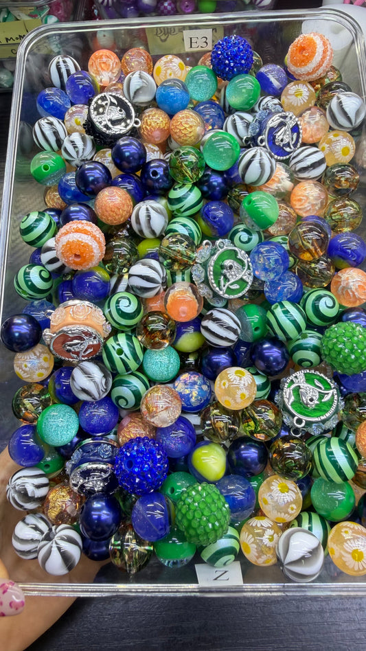 7.8 FANCY MIX BEADS:E3(singing stripes)