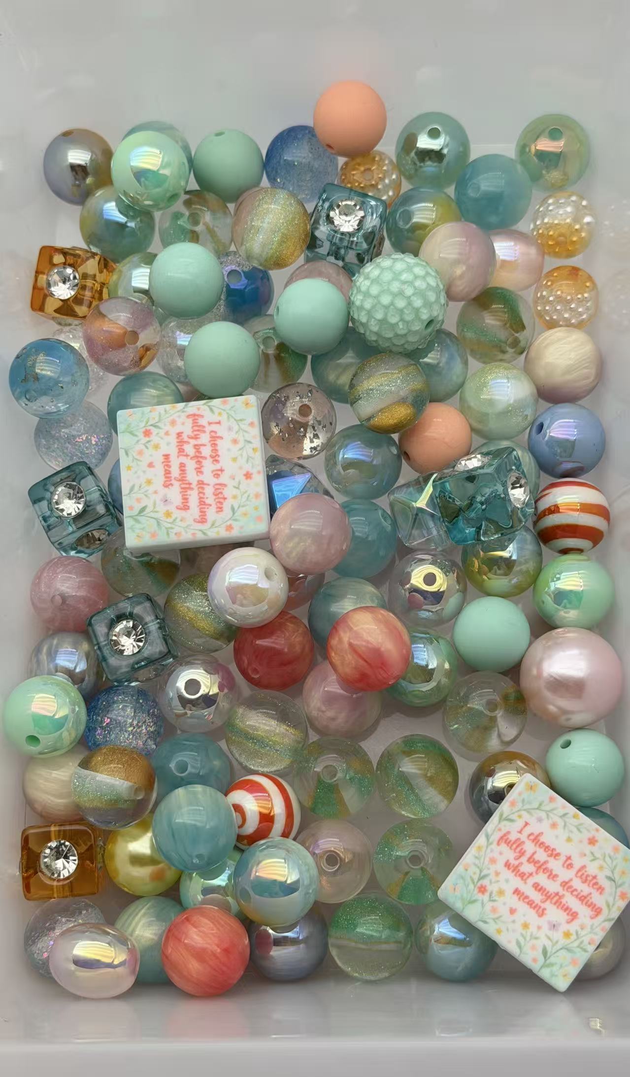 July Last chance mix beads(15%off)(only 1 stock)