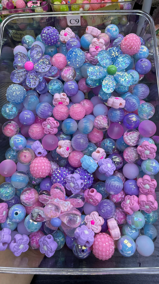 7.11 FANCY MIX BEADS:C9(flower dreams)