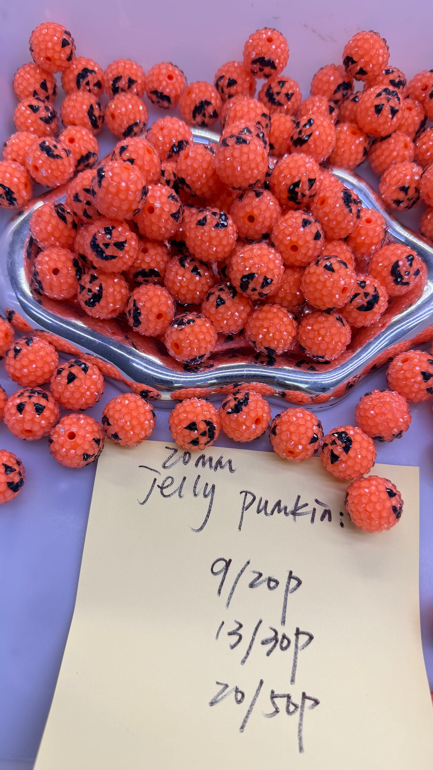 7.12 NEW-20mm jelly pumkin