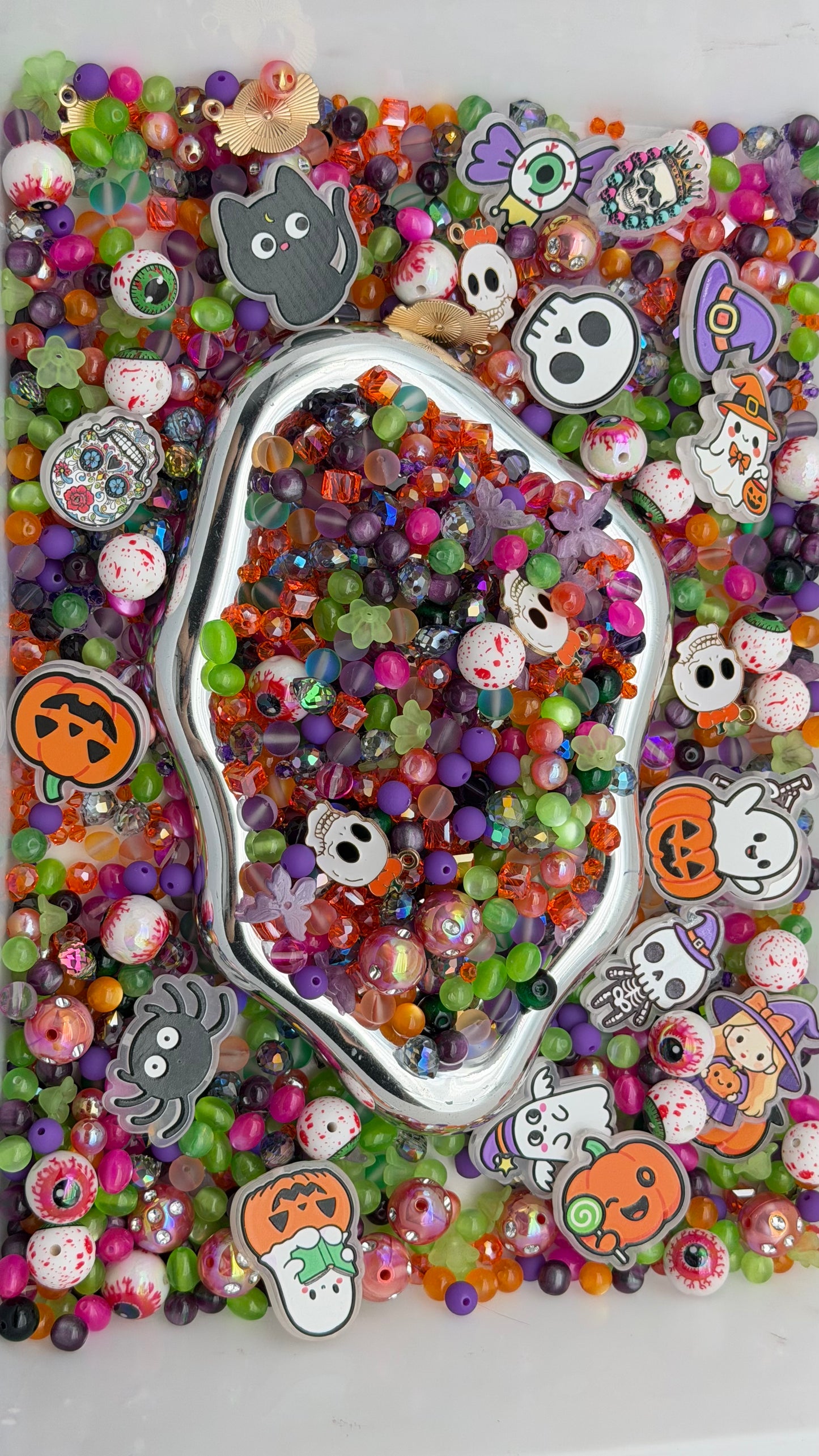 7.17 PHONE CHAIN MIX BEADS:F2
