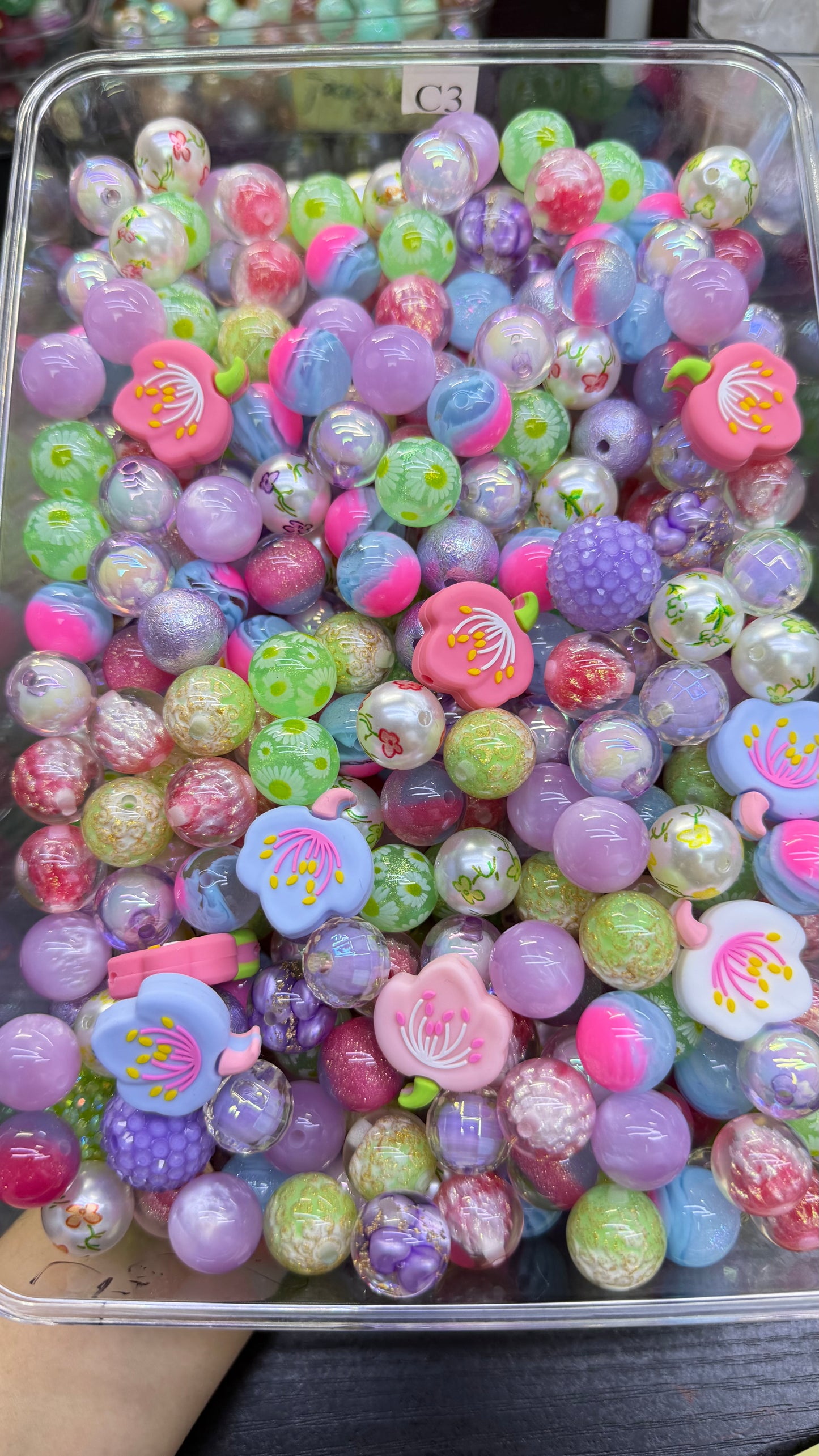 7.23 FOCAL MIX BEADS:C3(lotus dreams)