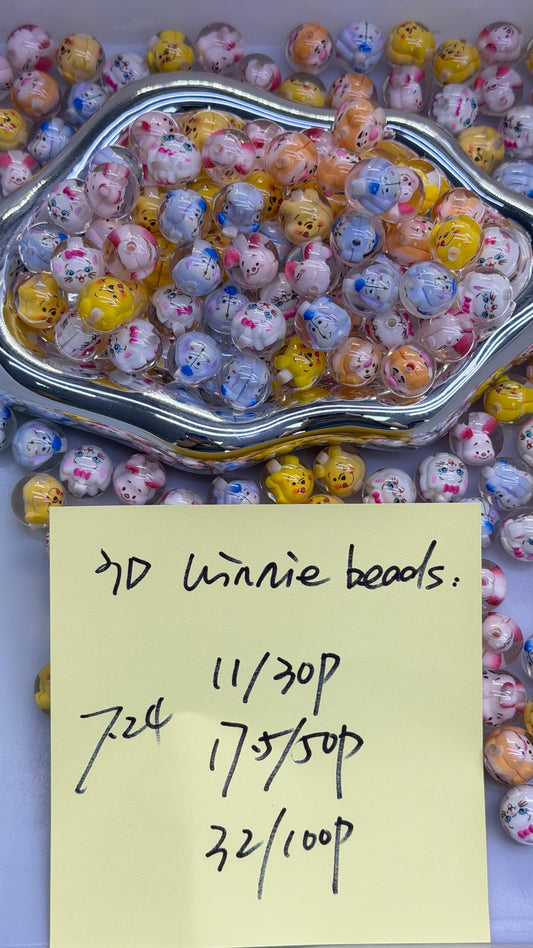 7.24 NEW-3D winnie beads