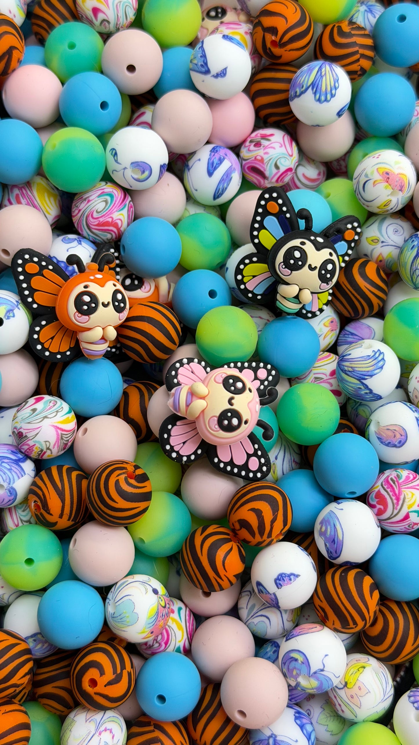 7.25 Silicone Mix beads