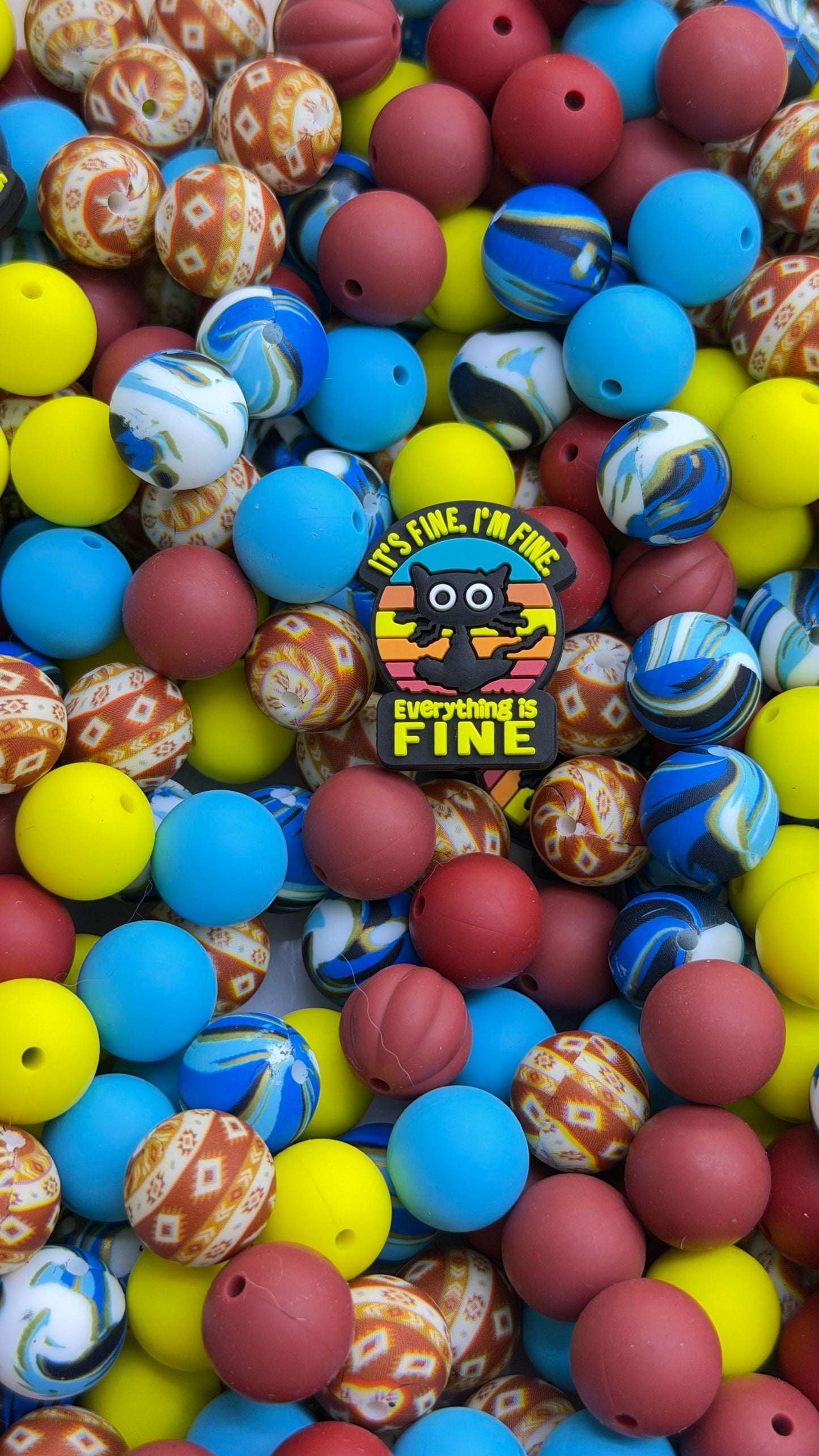 7.25 Silicone Mix beads