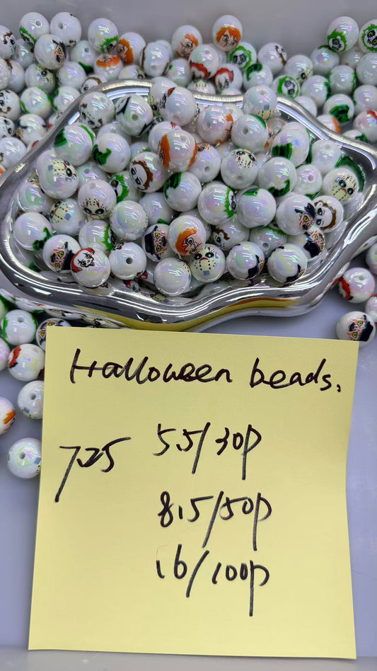 7.25 NEW-Halloween beads