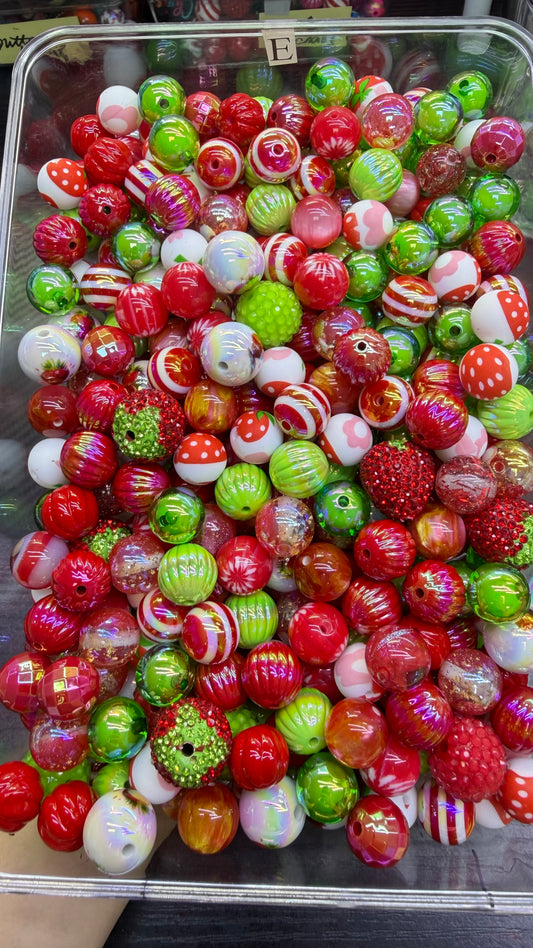 7.25 FANCY MIX BEADS:E