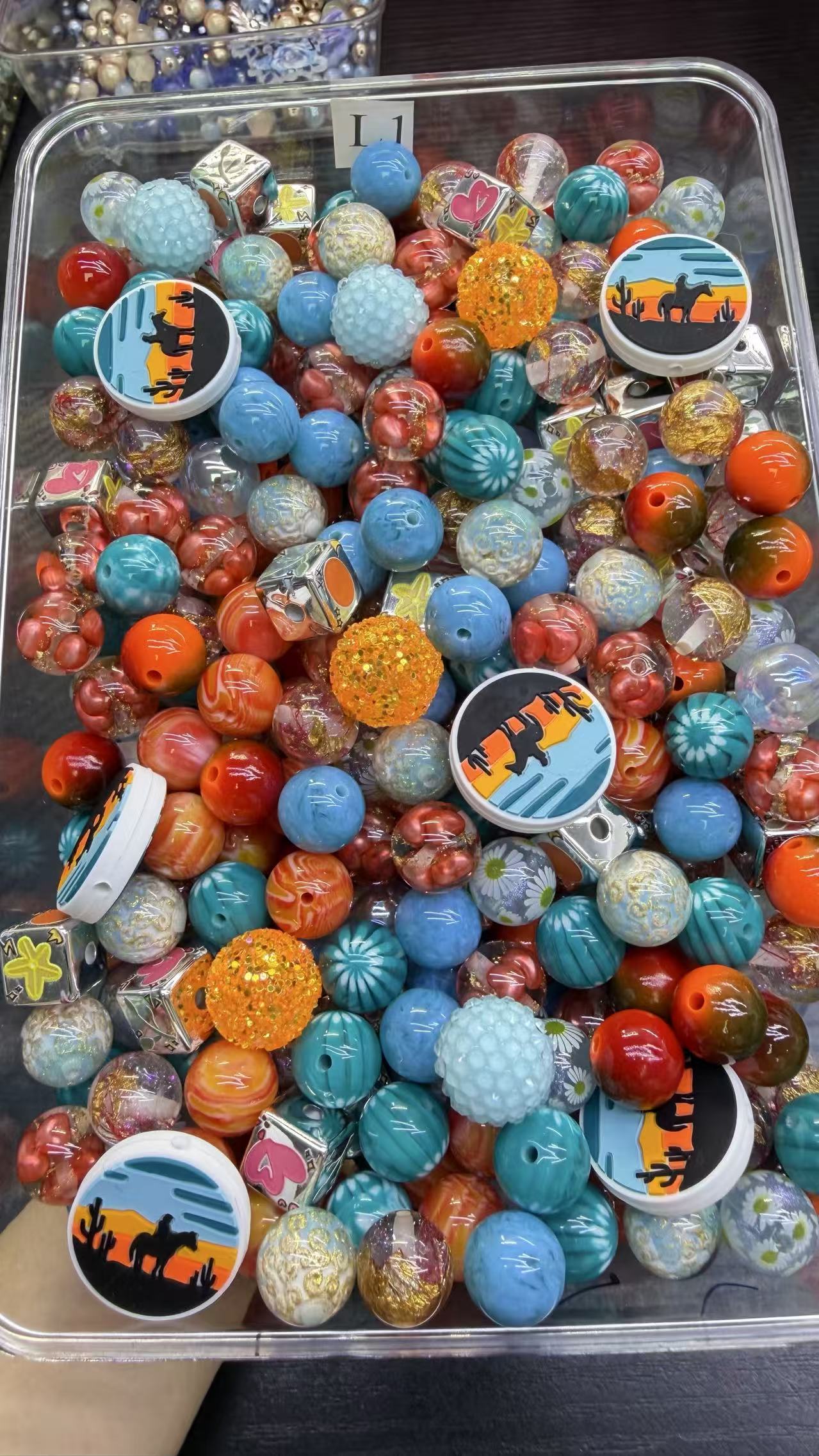 7.26 FOCAL MIX BEADS:L1(sunset beauty)