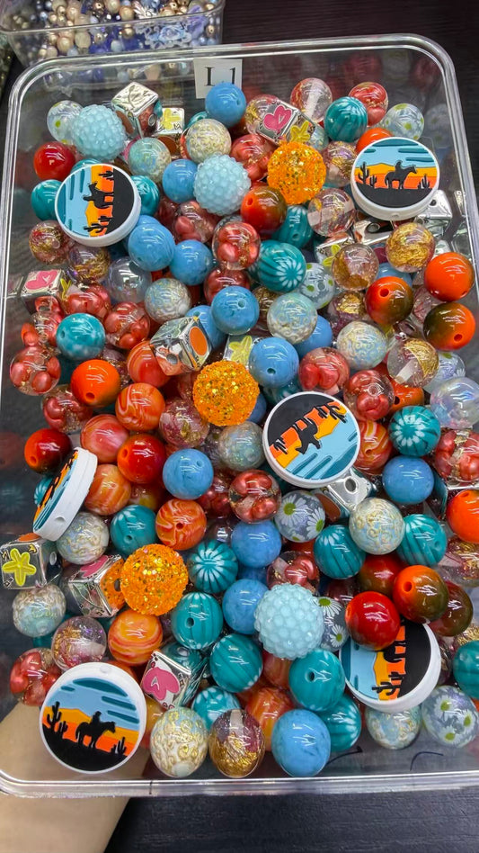 7.26 FOCAL MIX BEADS:L1(sunset beauty)
