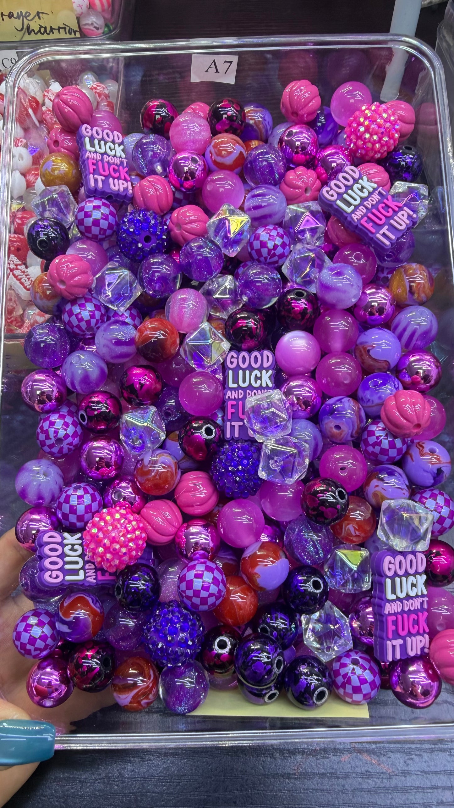7.30 FOCAL MIX BEADS:A7(don't fuck it up)
