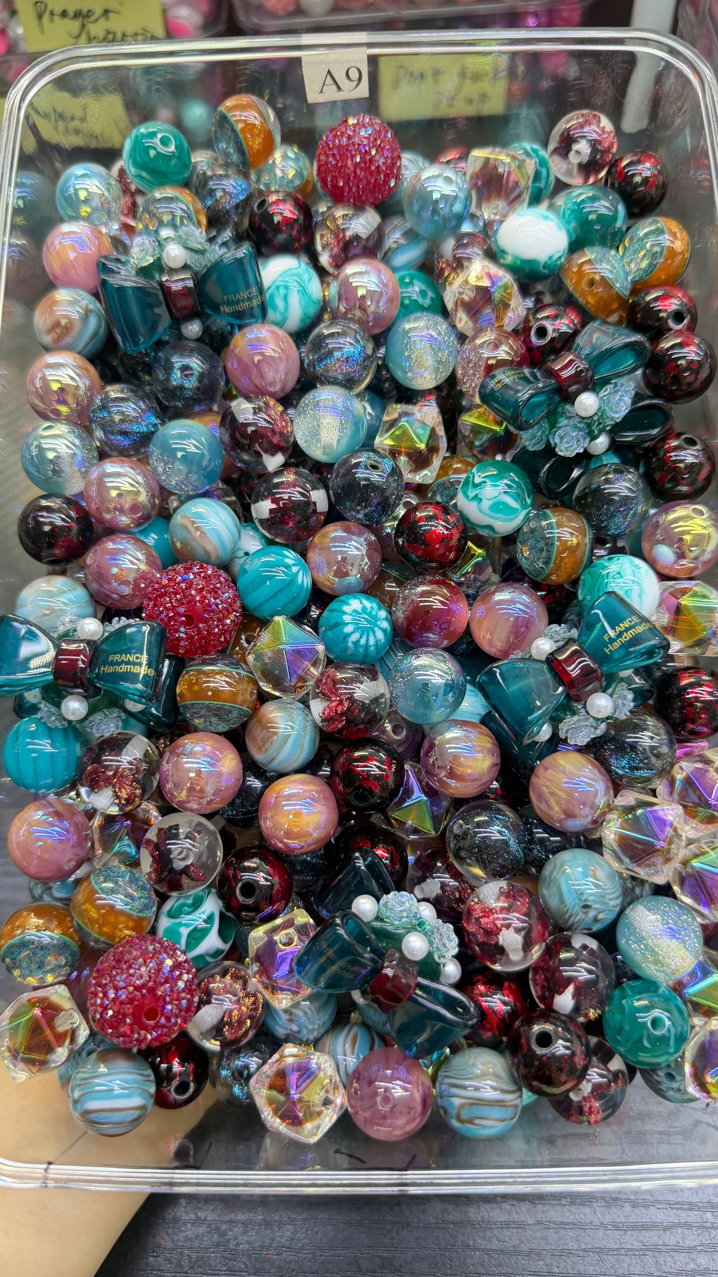 7.30 FANCY MIX BEADS:A9(Teal tomorrow)