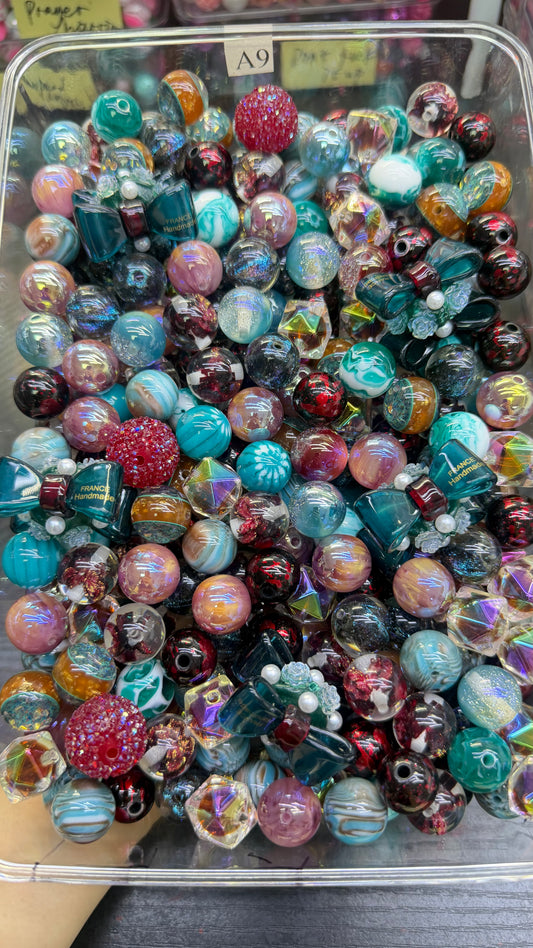 7.30 FANCY MIX BEADS:A9(Teal tomorrow)