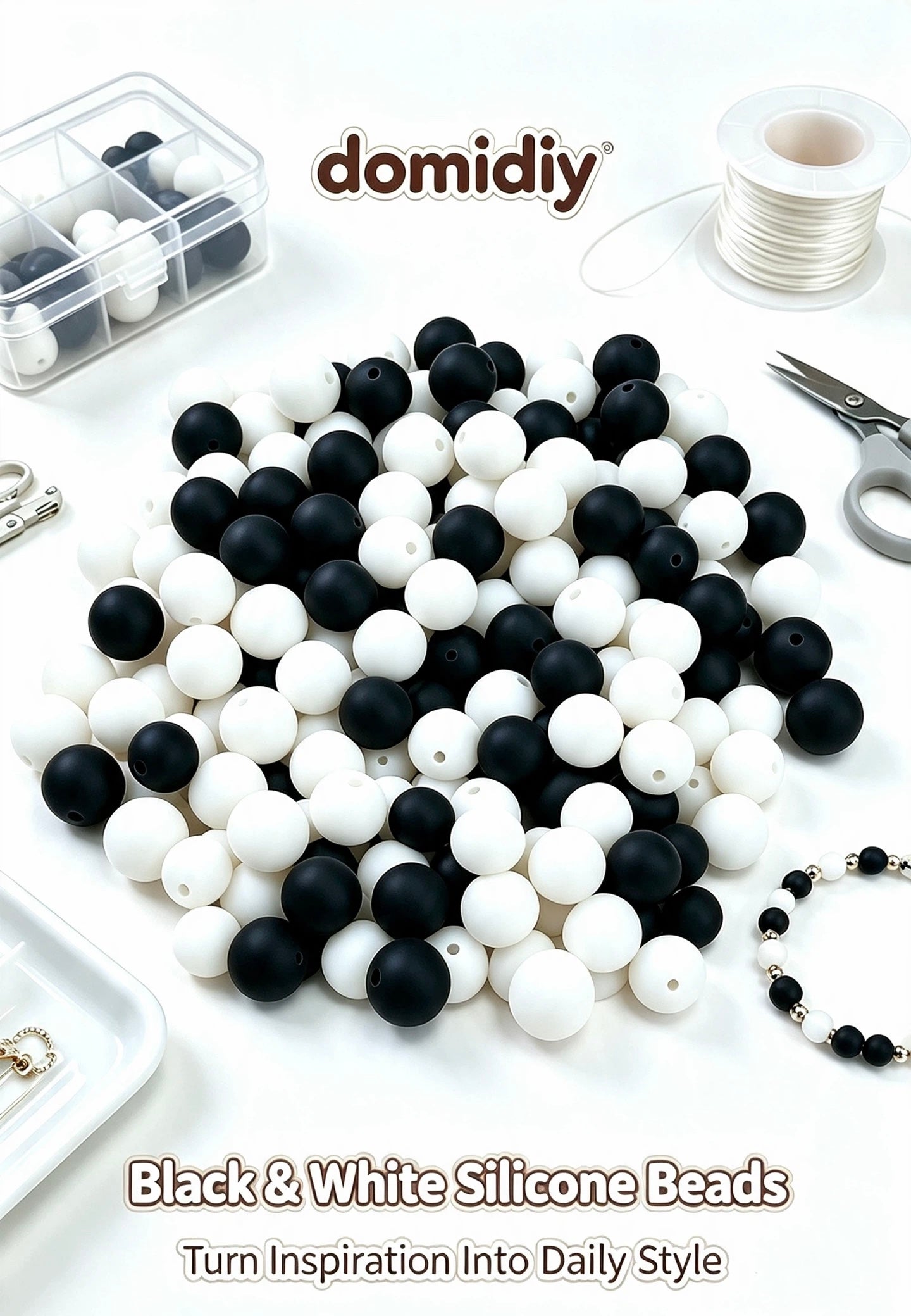 7.31 Solid Silicone Mix beads
