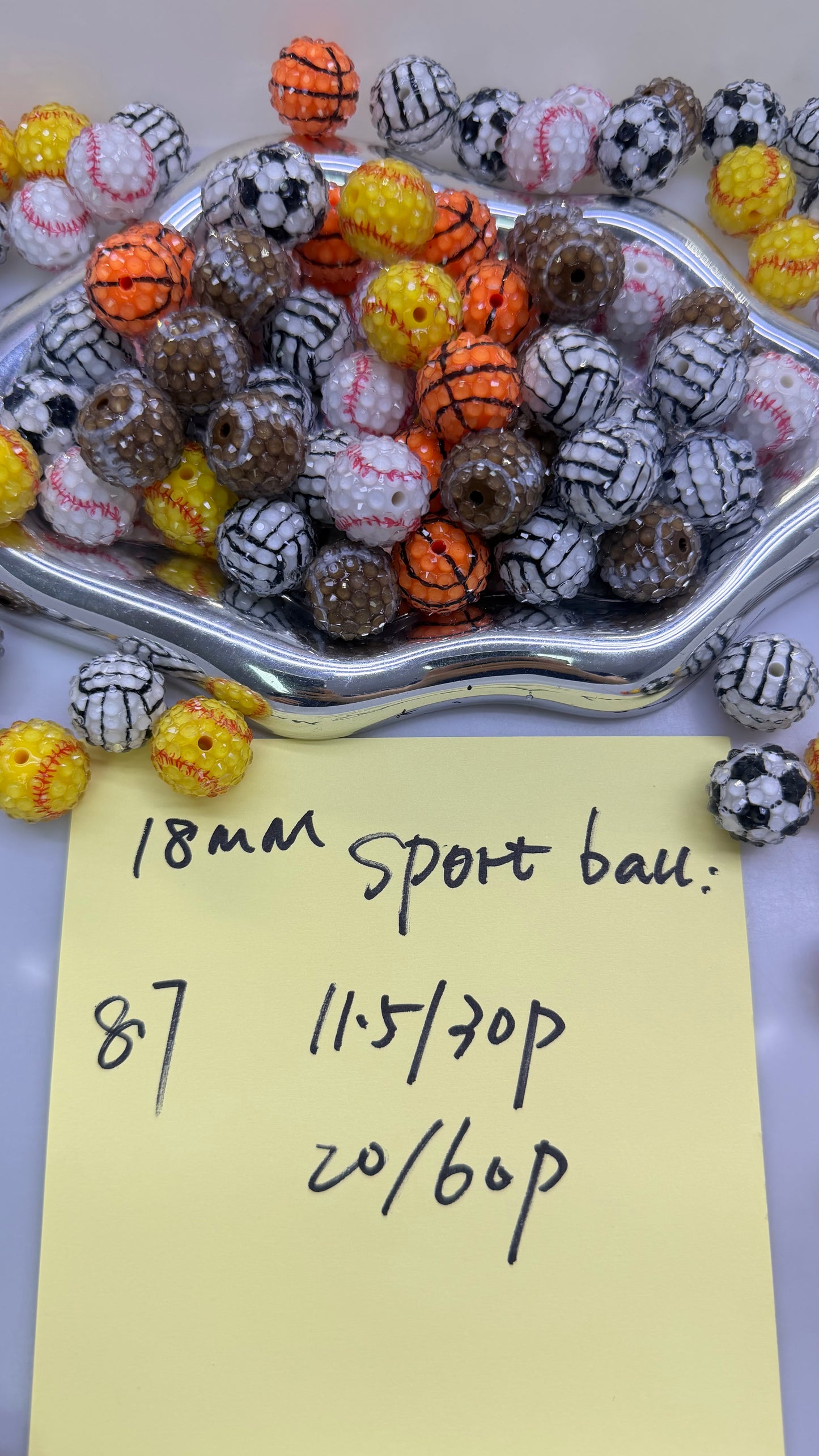 8.7 NEW-18mm sport ball
