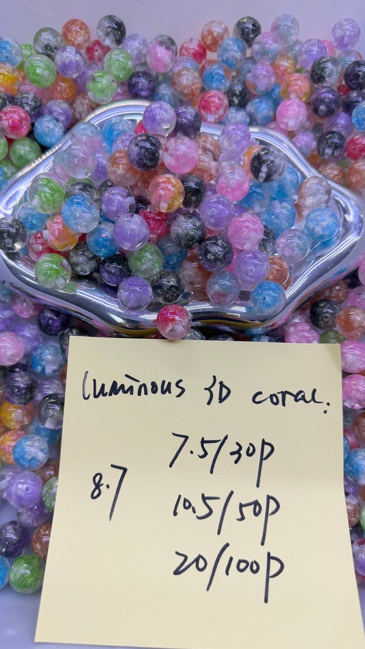 8.7 NEW-luminous 3D coral