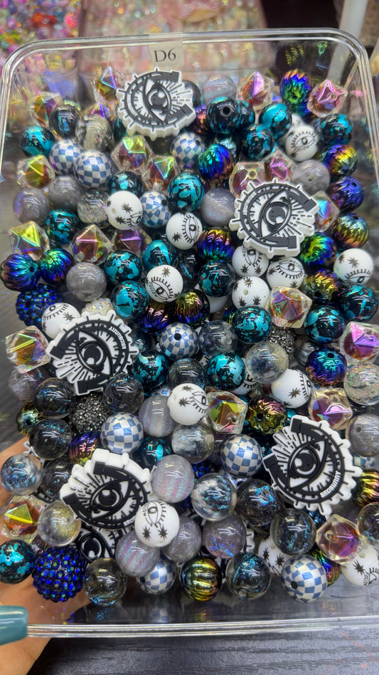 8.7 FOCAL MIX BEADS:D6(eyes see you)