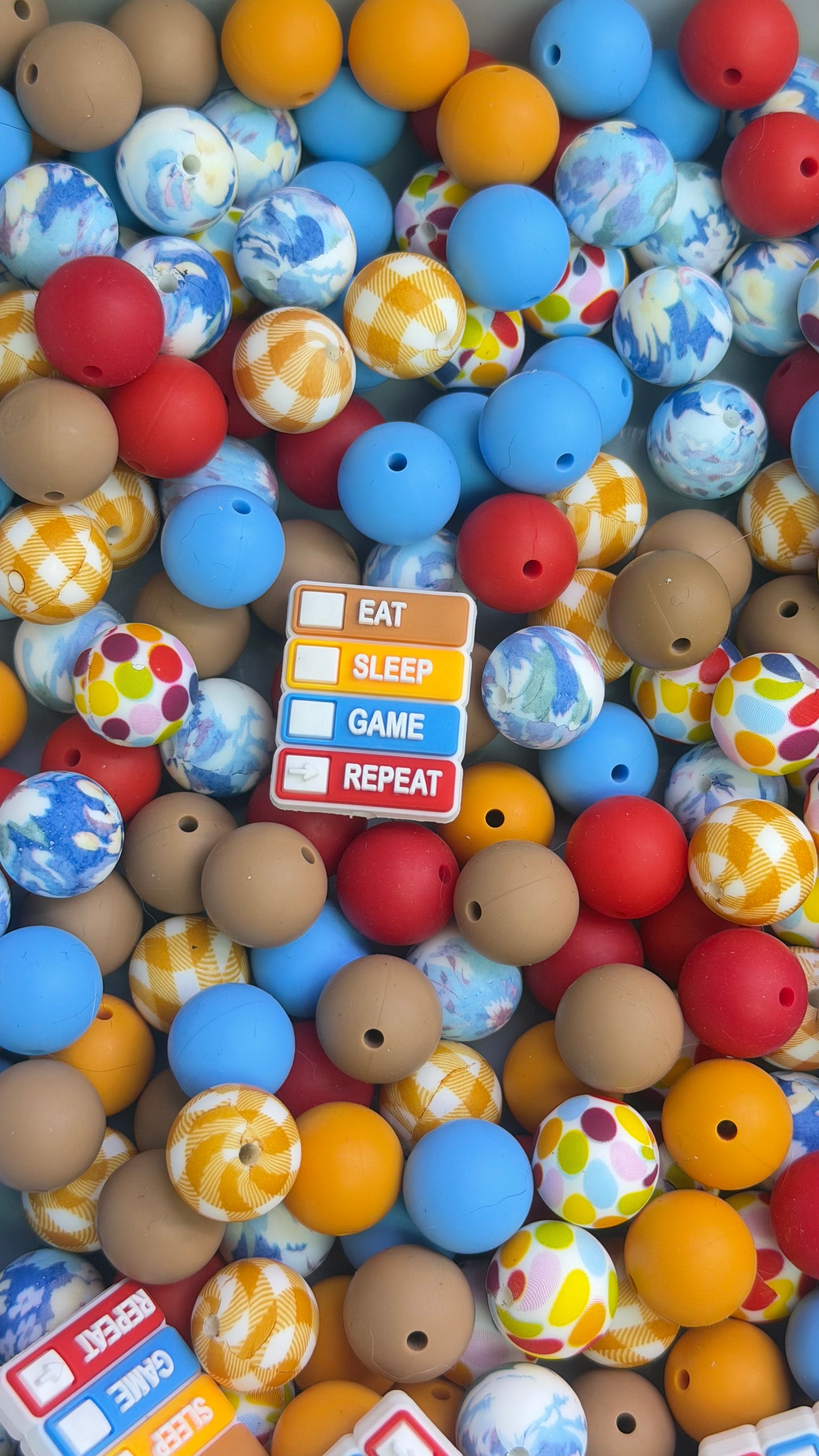 8.8 Silicone Mix beads