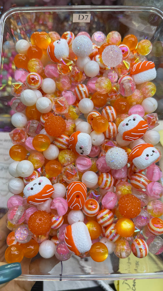 8.9 FOCAL MIX BEADS:J3(sunset glow)