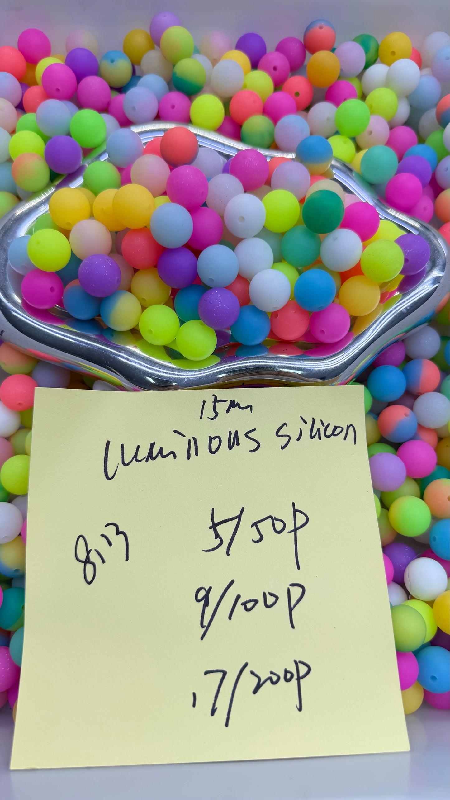 8.14 NEW-15mm luminous silicon