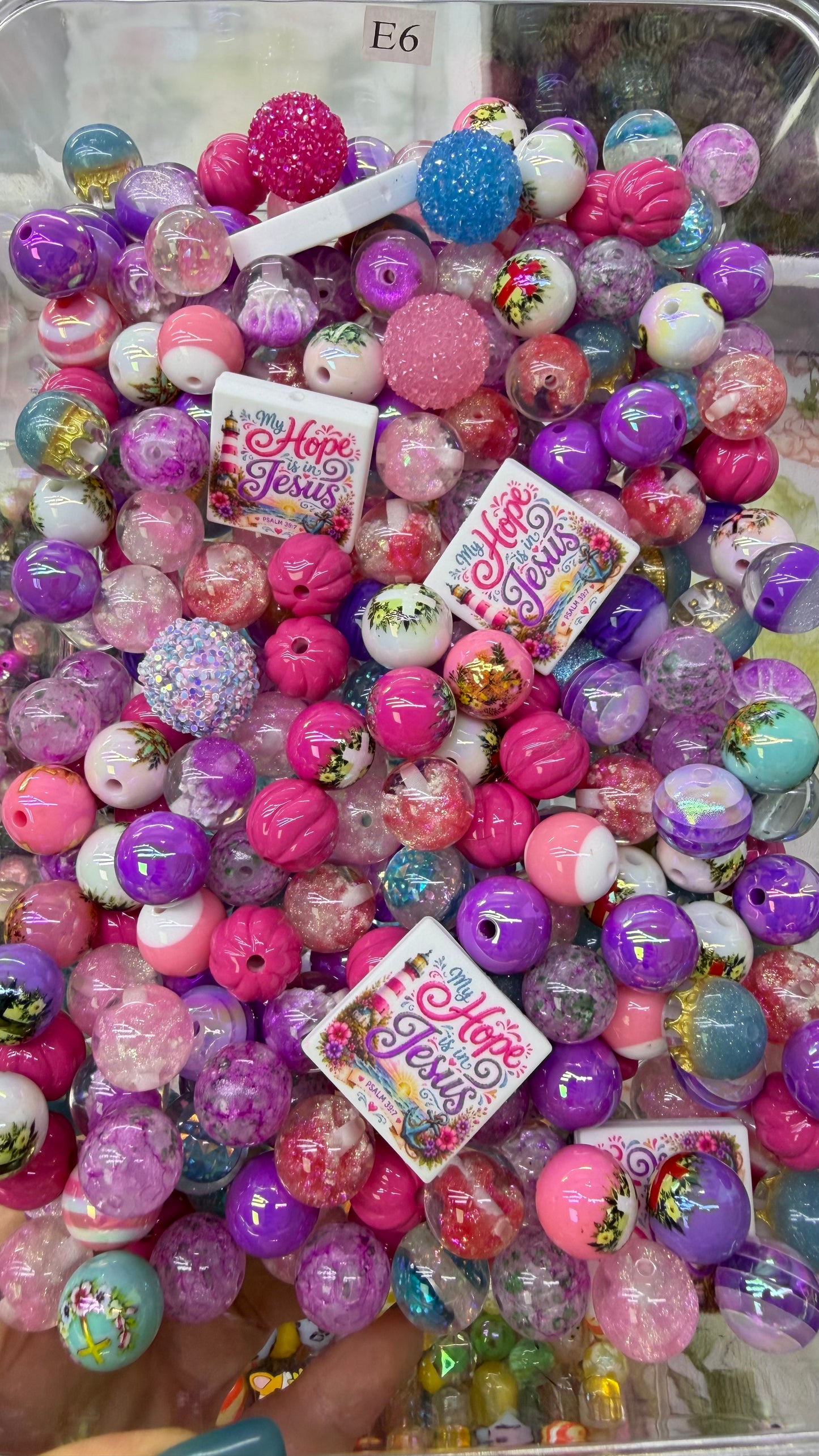 8.16 FOCAL MIX BEADS:E6(jesus's the way)
