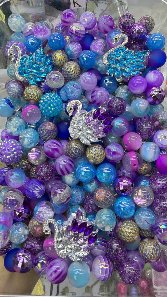 8.19 FANCY MIX BEADS:K