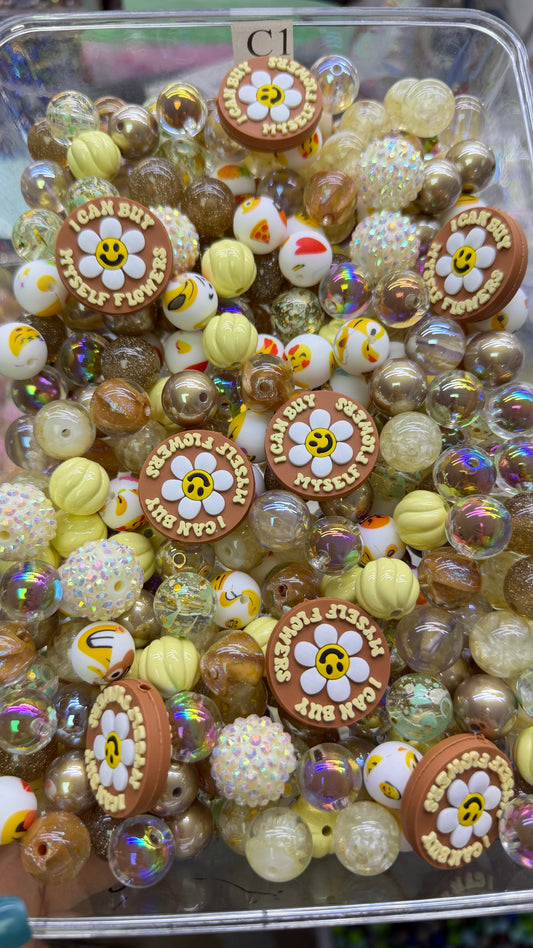 8.20 FOCAL MIX BEADS: C1 busy bee