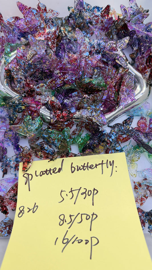 8.26 NEW-splatted butterfly