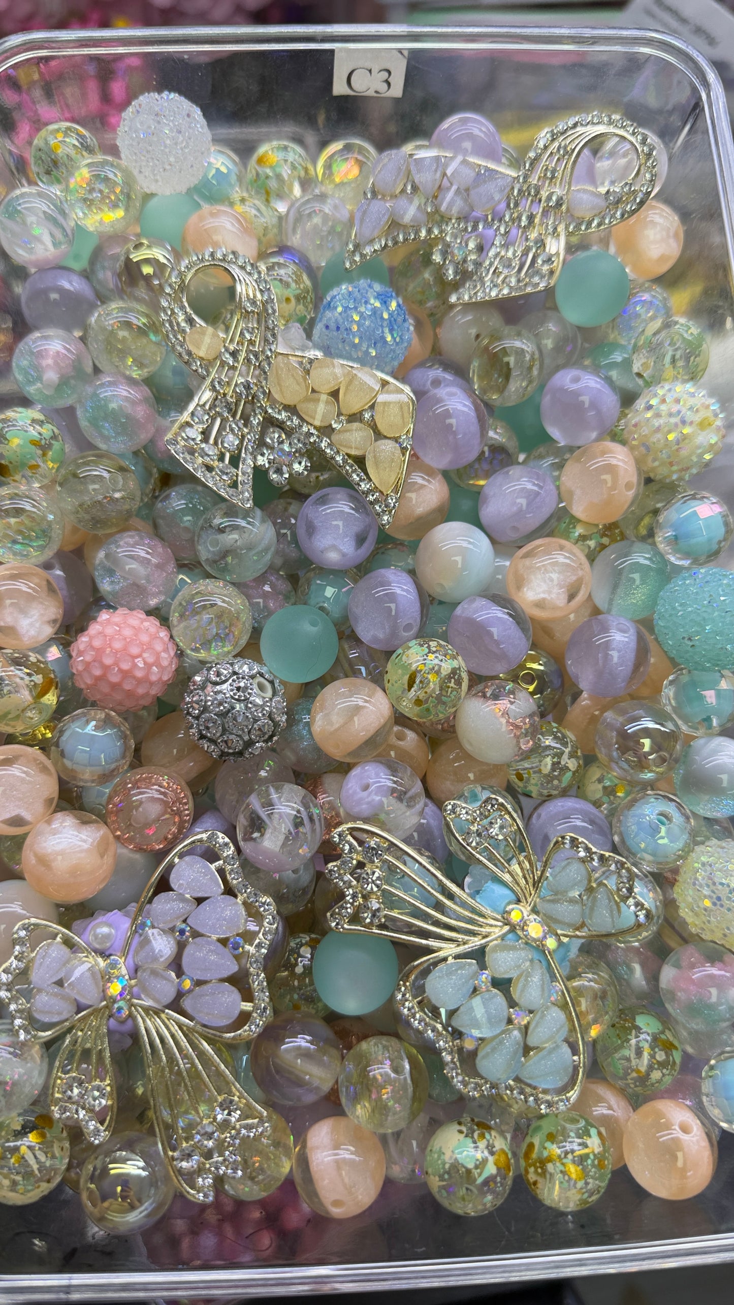 8.27 FANCY MIX BEADS:G1 wings of life