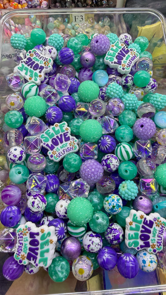 8.29 FOCAL MIX BEADS:F8 self love