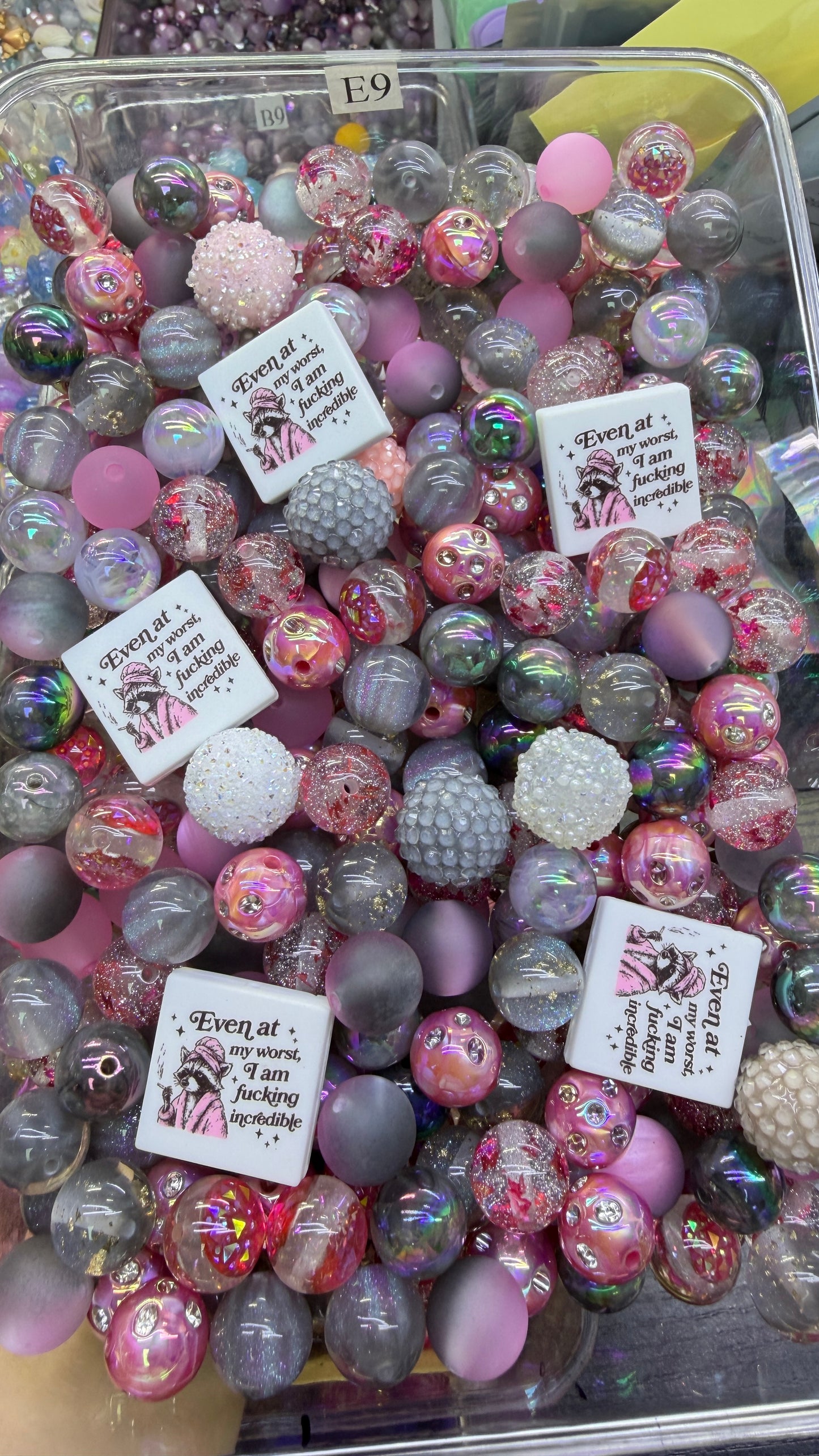 9.2 FOCAL MIX BEADS:A2 incredible racoon