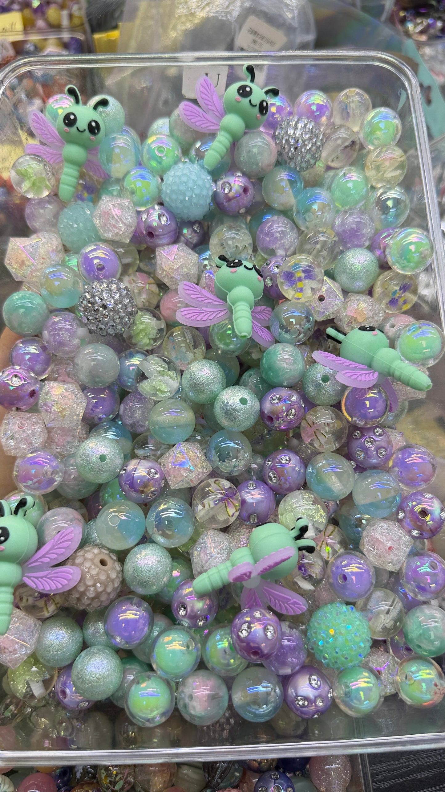 9.3 FOCAL MIX BEADS:E9 moonlit dragonfly