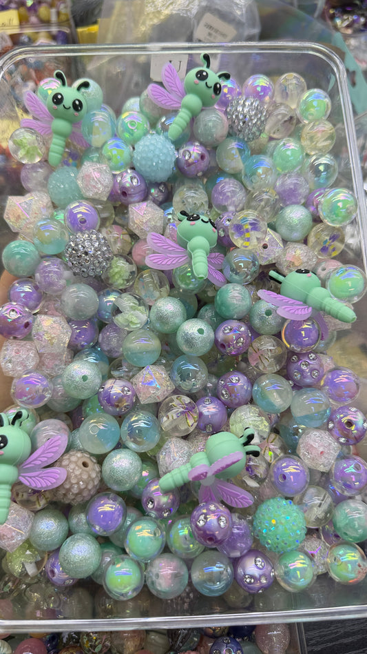 9.3 FOCAL MIX BEADS:E9 moonlit dragonfly