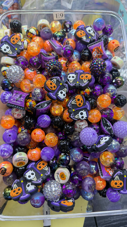 9.3 FOCAL MIX BEADS:J pumkin patch