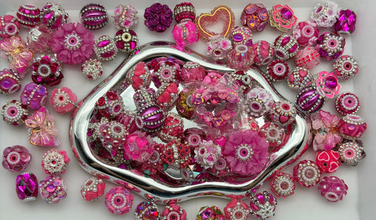 9.3 fancy beads mix promotion